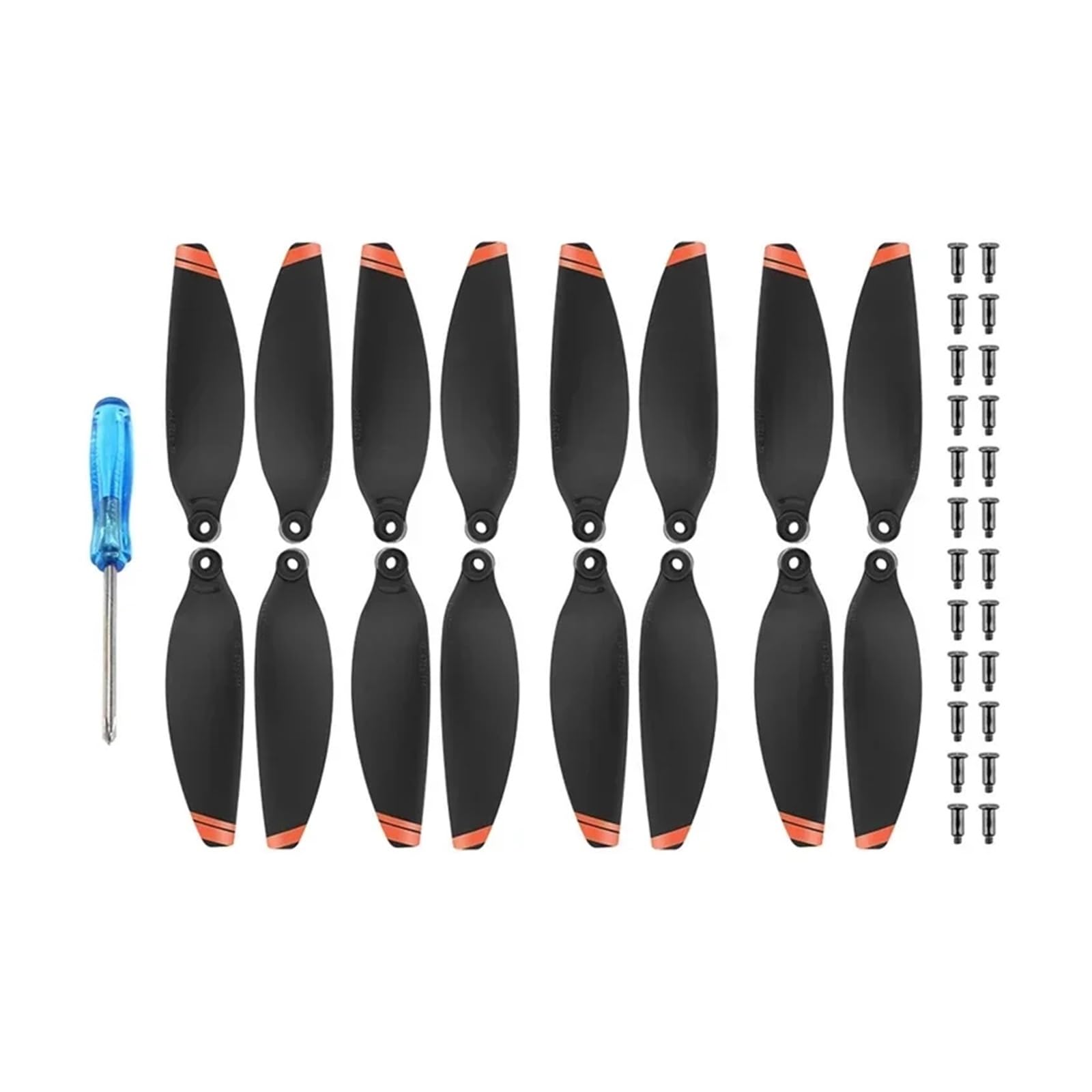 16 stücke 4726 for Propeller 4K/2/SE Drone Ersatz Prop Laufrad Leichte Flügel Fan Teile Zubehör(16 pcs orange) von MeVCWF
