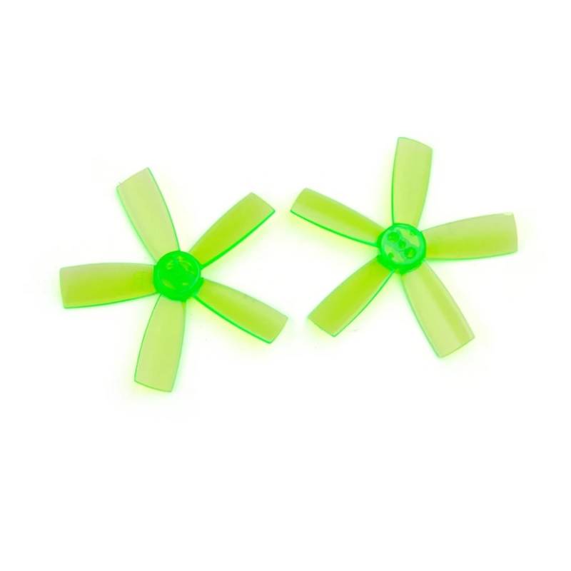 2 Paare for 2035 Propeller 2 Zoll 50,8 mm PC-Propeller 5 Propeller CW CCW Propeller 1,5 mm Loch Indoor Brushless FPV Racing Drone Quadcopter(Green) von MeVCWF