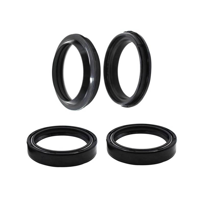 26X37X10,5 26 * 37 * 10,5 Geeignet for Off-road Fahrzeug Vorderradgabel Stoßdämpfer Staubdicht Öl Dichtung Kit DS80 JR80 RM50 RM60(Oil And Dust Seal) von MeVCWF