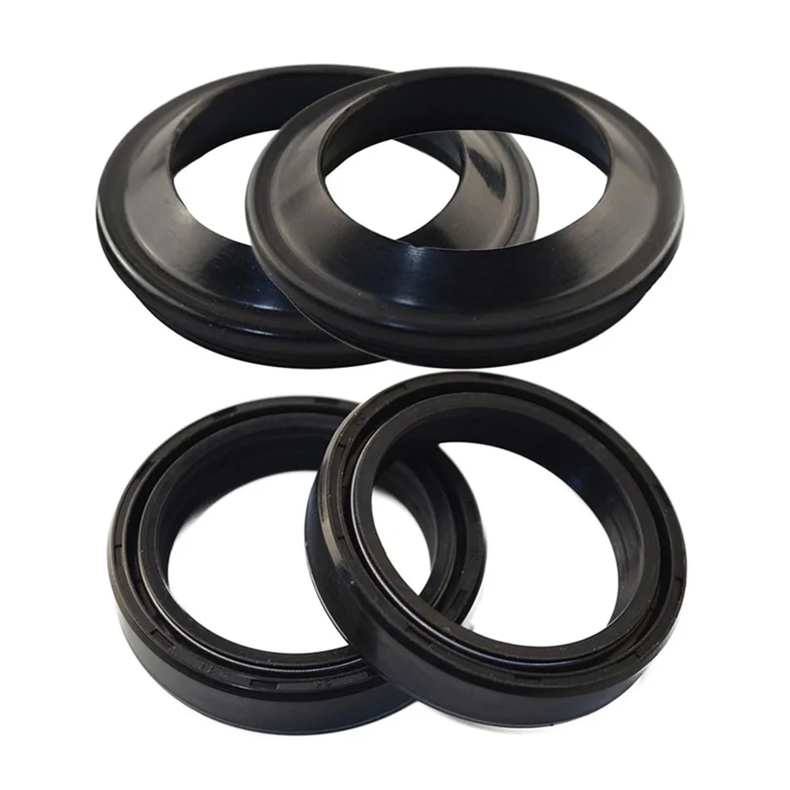 33x46x1 1/33 46 11 for Motorrad Gabel Dämpfer Öl Dichtung Und Staub Dichtung KX65 KX 65 2000-2018 KLX140 KLX 140 08-16(Oil and Dust Seal) von MeVCWF