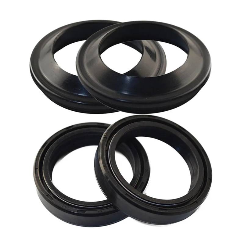 33x46x1 1/33 46 11 for Motorrad Gabel Dämpfer Öl Dichtung Und Staub Dichtung KX65 KX 65 2000-2018 KLX140 KLX 140 08-16(Oil and Dust Seal) von MeVCWF