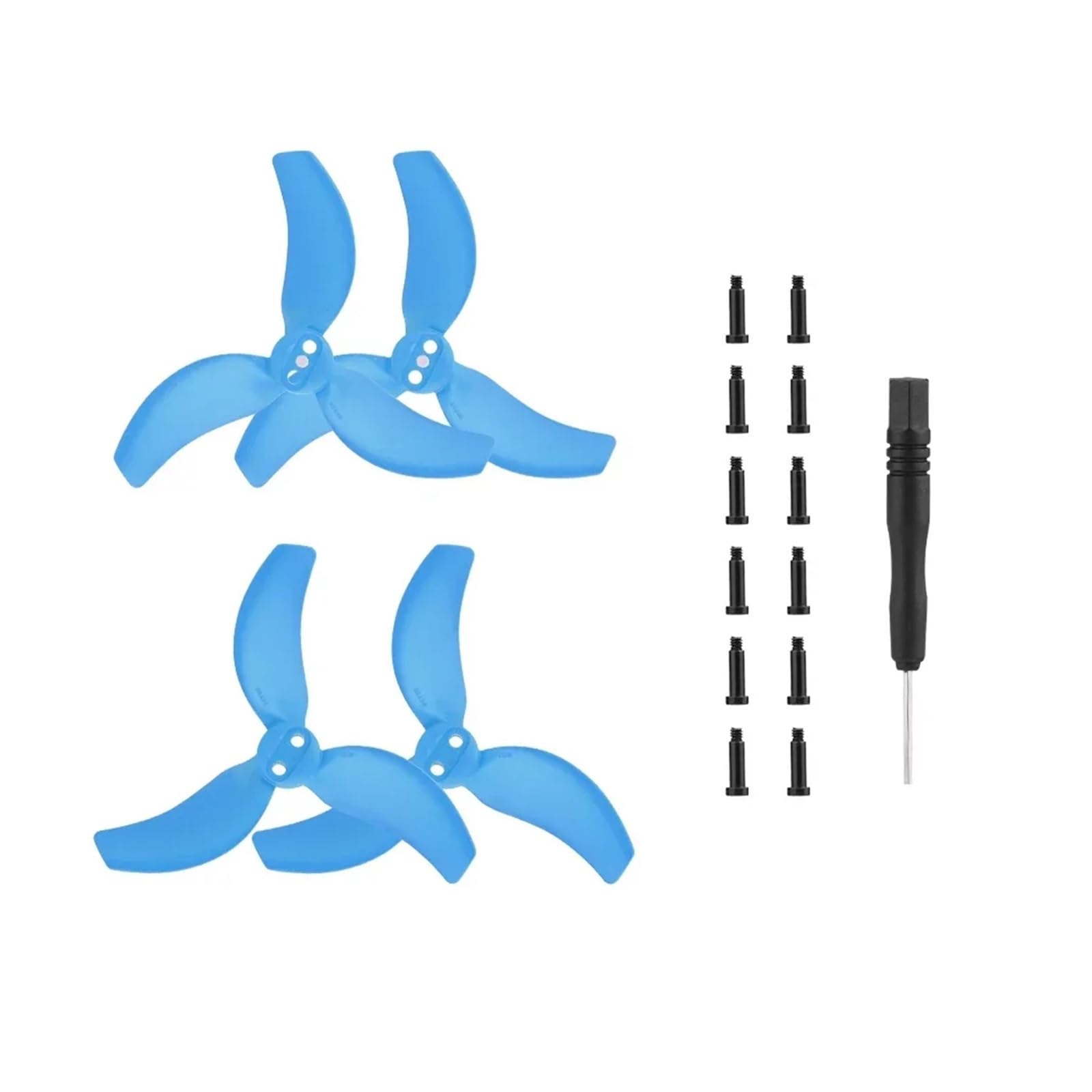 4/8 Pcs for Propeller 2 Drone Prop Laufrad Flügel Fan Ersatz Ersatzteile for 2 Zubehör(Blue 2 pairs) von MeVCWF