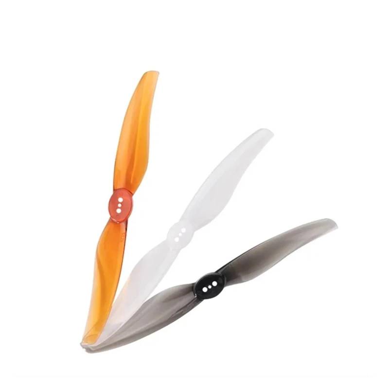 4 stücke/2 pairs for 5126 Propeller 5 Zoll 2 Laufräder CW CCW Propeller LR5126-2 RC Hubschrauber FPV Zubehör Ersatzteile(2Pairs Gray) von MeVCWF