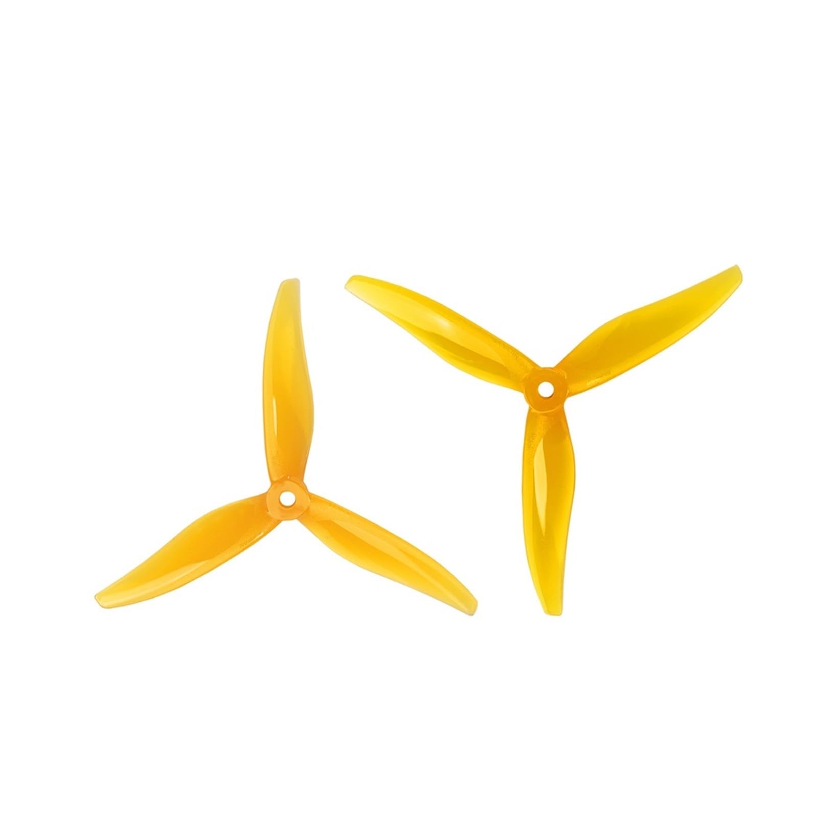 4 stücke for 5129 5mm Loch 3 Laufrad Propeller 2306 2207 Motor FPV Racing Rc Drone Quadcopter Multirotor Flugzeug(Yellow) von MeVCWF