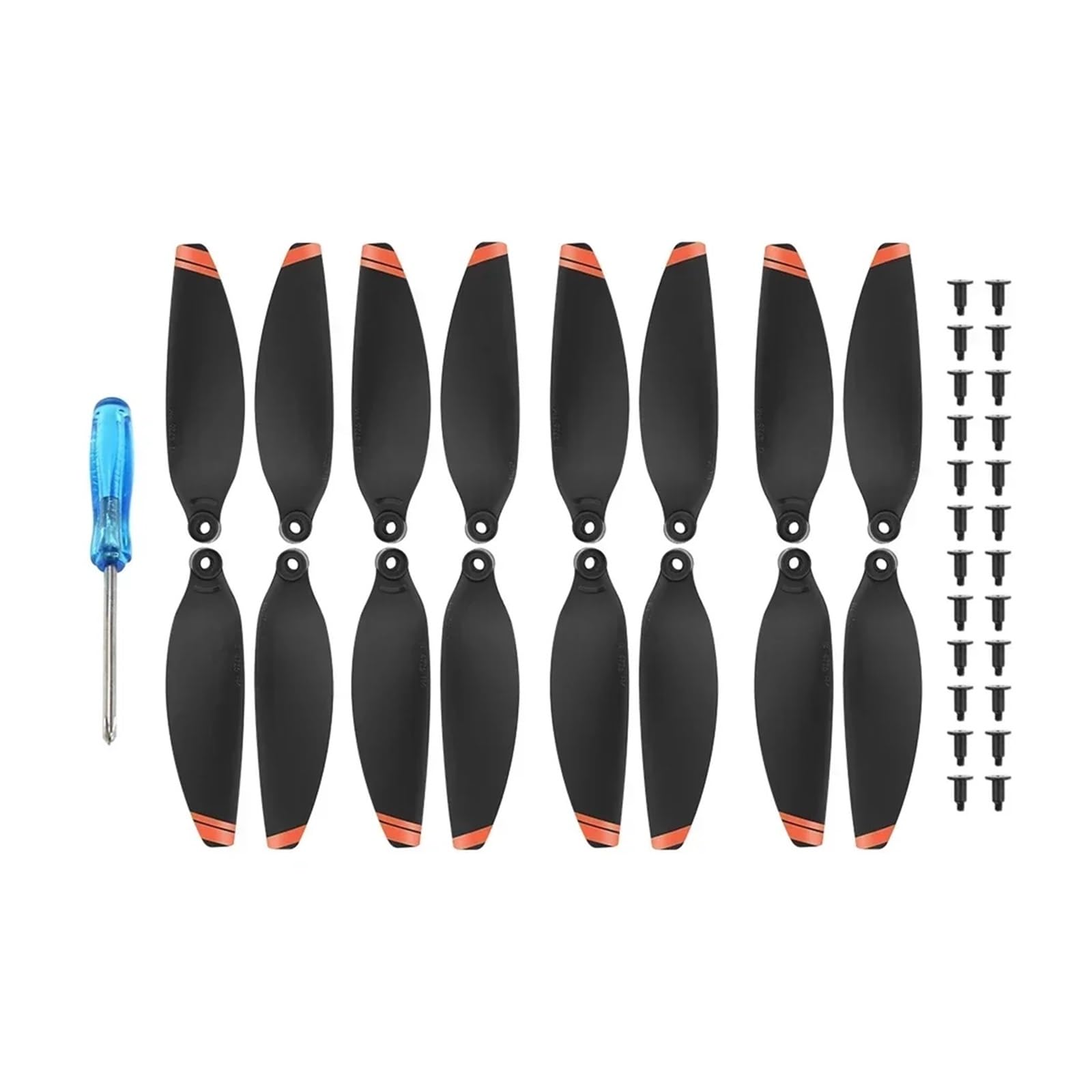 4726 for Propeller Laufrad Ersatz 4K/2/SE UAV Flügel Fan Ersatzteile Zubehör(Orange 4 pair) von MeVCWF