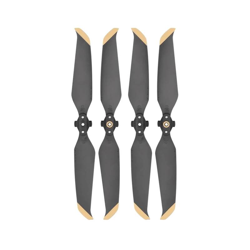 7238F for Propeller Air 2/2S UAV Geräuscharm Propeller Laufrad Fan for Air 2S/Air 2 Drone Zubehör(2 Pair Gold) von MeVCWF