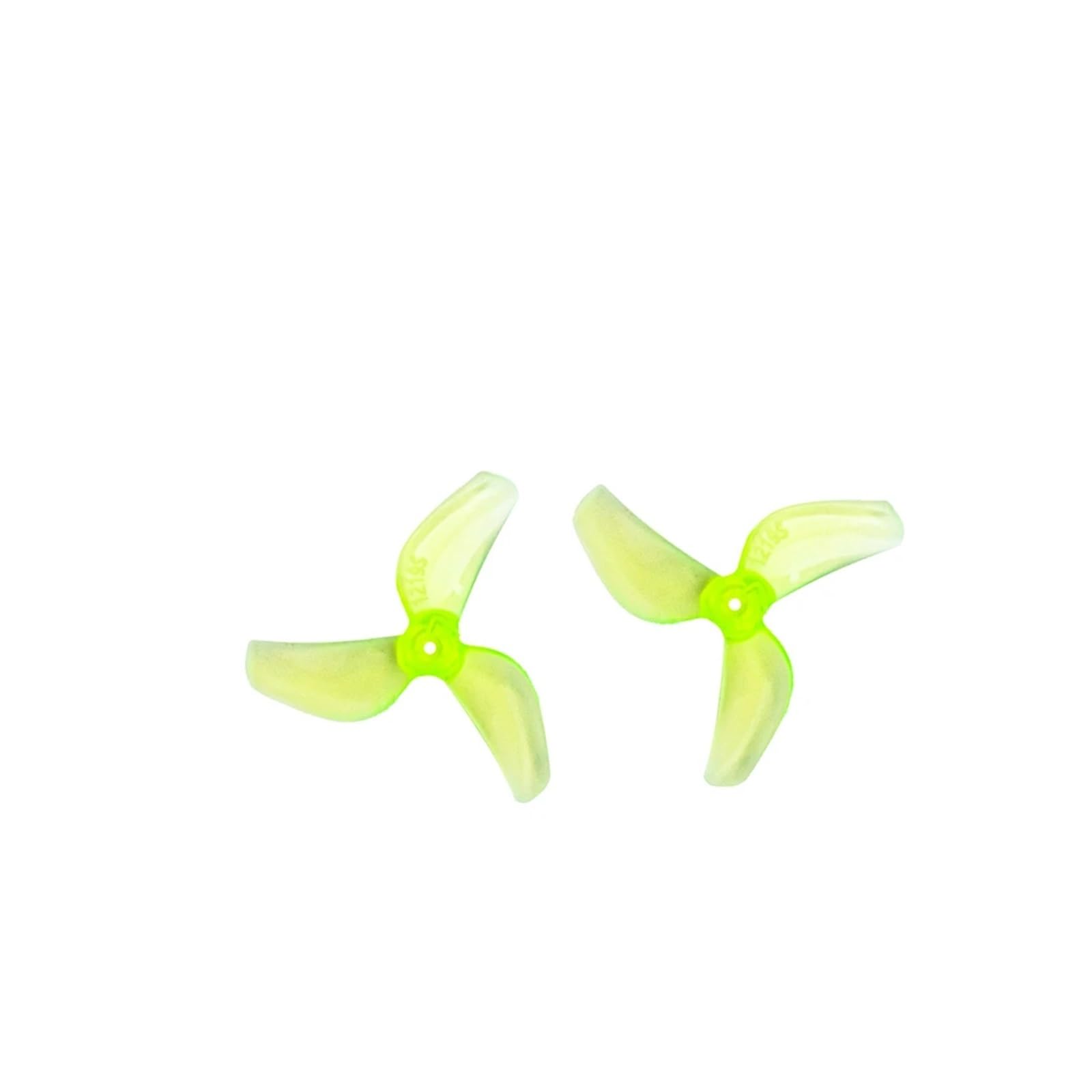 8 Paare for 1219S 31 mm 3 Laufrad 1 mm Ultraleichtpropeller, FPV Micro Drone 0702 29000KV DIY Quadcopter(8Pairs Yellow 1mm) von MeVCWF
