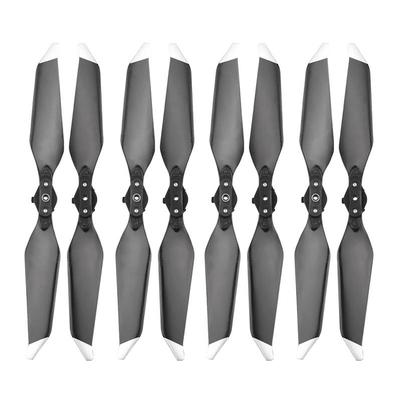 8 Pack 8331 for Geräuscharm Propeller PRO Drone Noise Impeller Propeller Ersatzteile Ersatz Zubehör(White) von MeVCWF