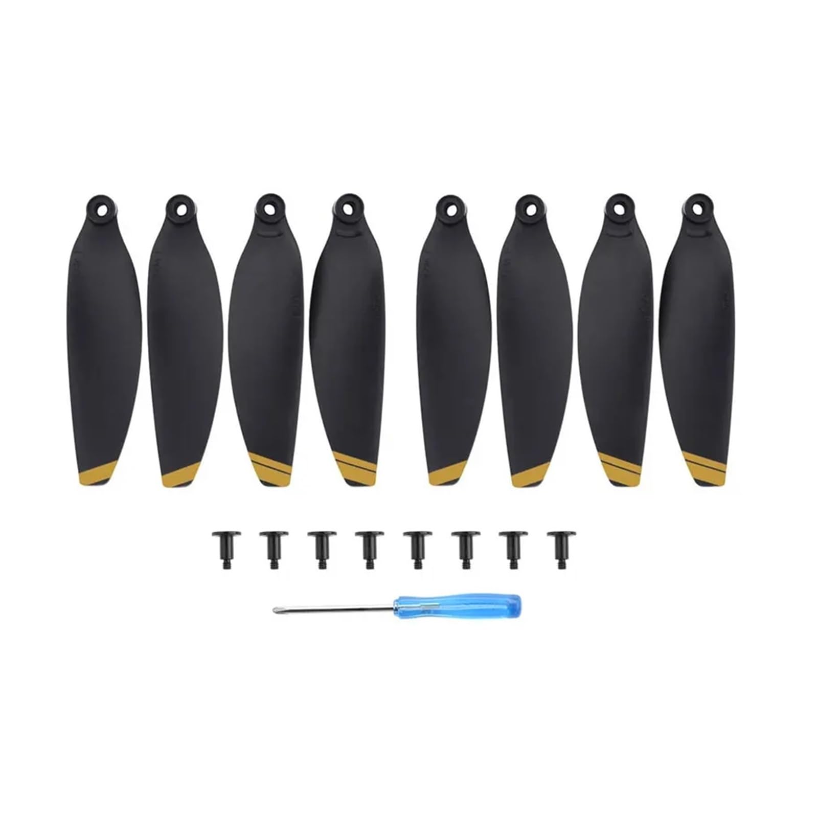 8 Pack Ersatz Propeller Drone 4726 Propeller Zubehör Flügel Fan Ersatzteile(8PCS Gold) von MeVCWF