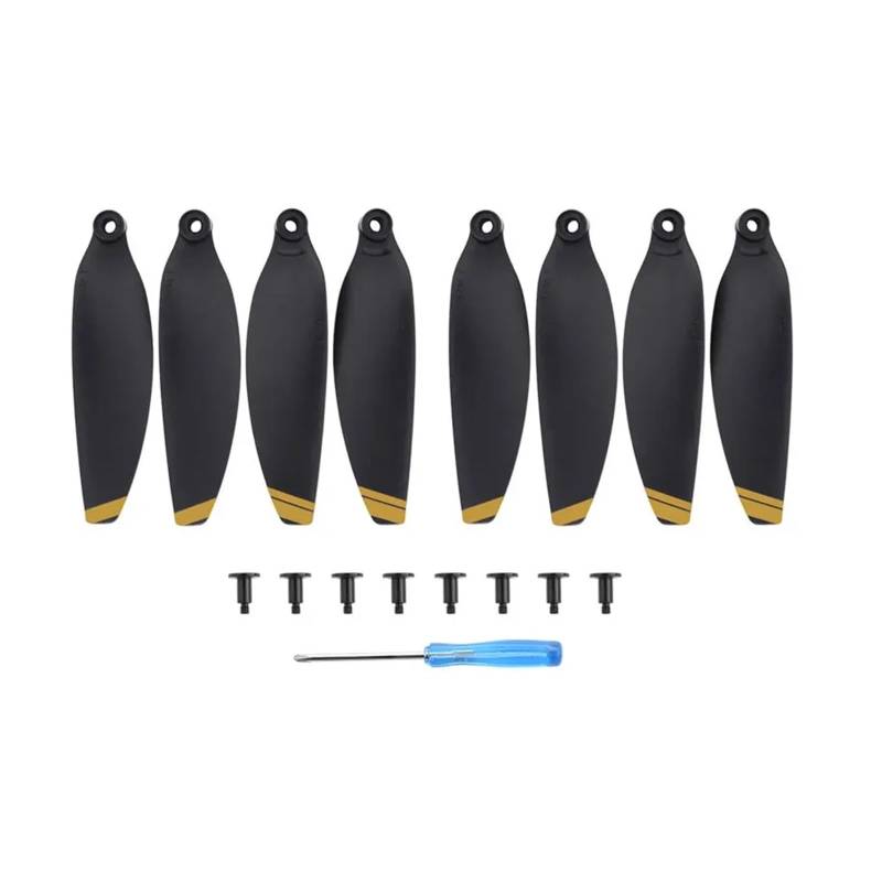 8 Pack Ersatz Propeller Drone 4726 Propeller Zubehör Flügel Fan Ersatzteile(8PCS Gold) von MeVCWF