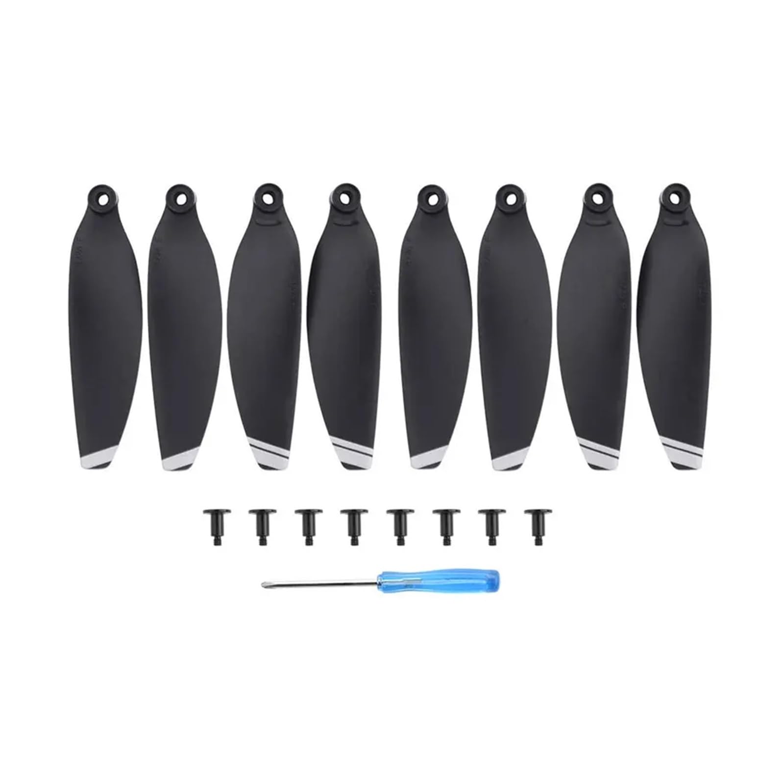 8 Pack Ersatz Propeller Drone 4726 Propeller Zubehör Flügel Fan Ersatzteile(8PCS Silver) von MeVCWF