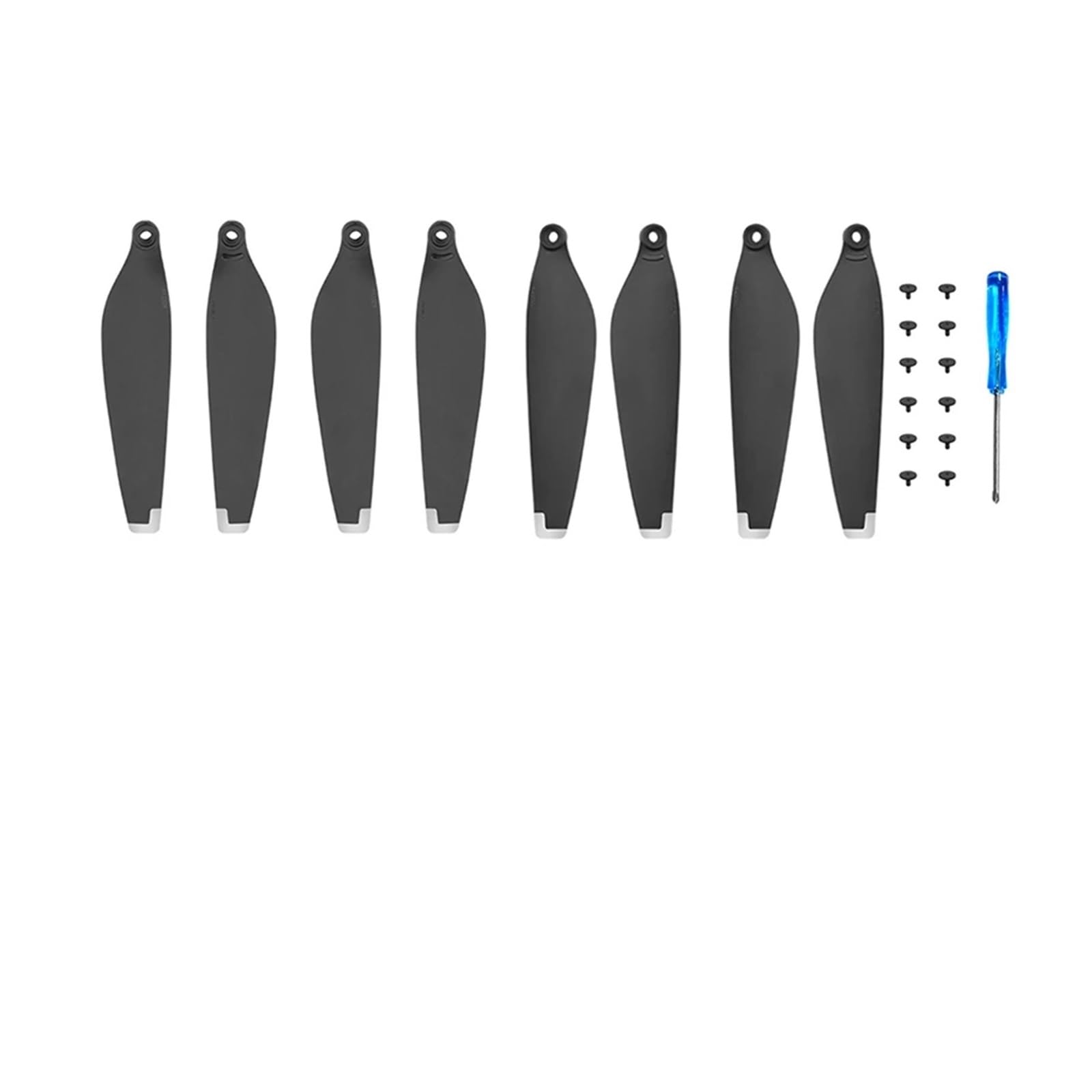 For 3 PRO Drone 6030 Propeller Laufrad Ersatz Leichte Flügel Fan Ersatzteile Zubehör(Silver Edge) von MeVCWF