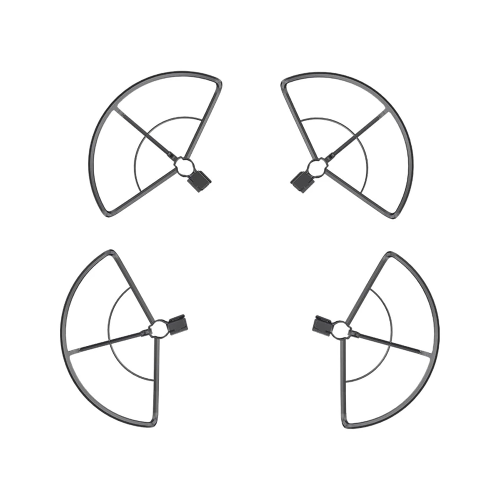 Geeignet for 3 Pro/3 Propellerschutz, Impellerstoßstange, Flügel, Lüfterabdeckung, Propellerring, Drohnenzubehör(Without foot) von MeVCWF