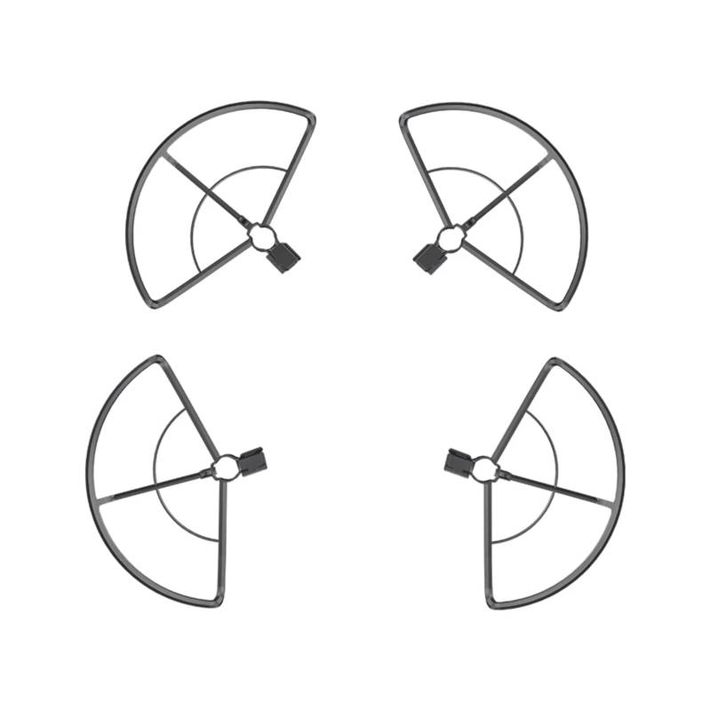 Geeignet for 3 Pro/3 Propellerschutz, Impellerstoßstange, Flügel, Lüfterabdeckung, Propellerring, Drohnenzubehör(Without foot) von MeVCWF