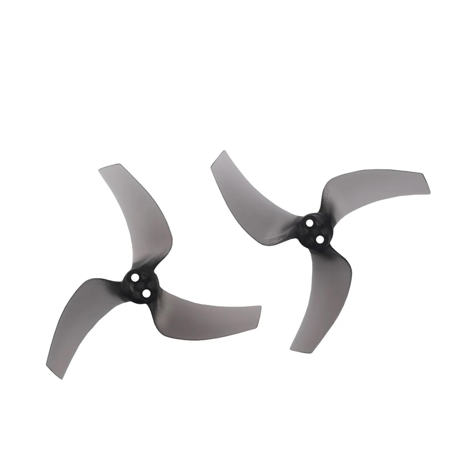 Geeignet for 3032 3 Zoll 3 Laufrad CW CCW PC Propeller 2mm Loch PC FPV Propeller 2 Drone Zubehör DIY Teile(2Pairs Gray) von MeVCWF
