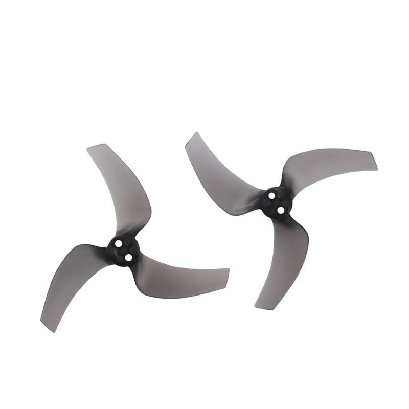 Geeignet for 3032 3 Zoll 3 Laufrad CW CCW PC Propeller 2mm Loch PC FPV Propeller 2 Drone Zubehör DIY Teile(2Pairs Gray) von MeVCWF