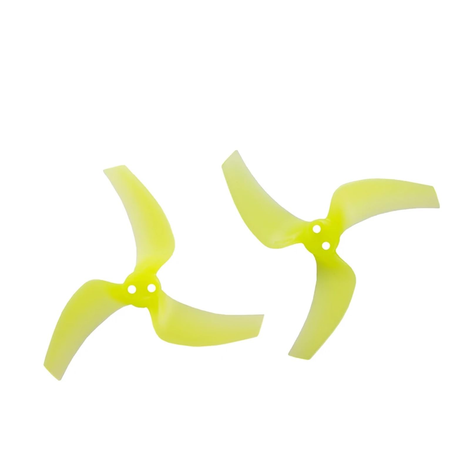 Geeignet for 3032 3 Zoll 3 Laufrad CW CCW PC Propeller 2mm Loch PC FPV Propeller 2 Drone Zubehör DIY Teile(2Pairs Yellow) von MeVCWF