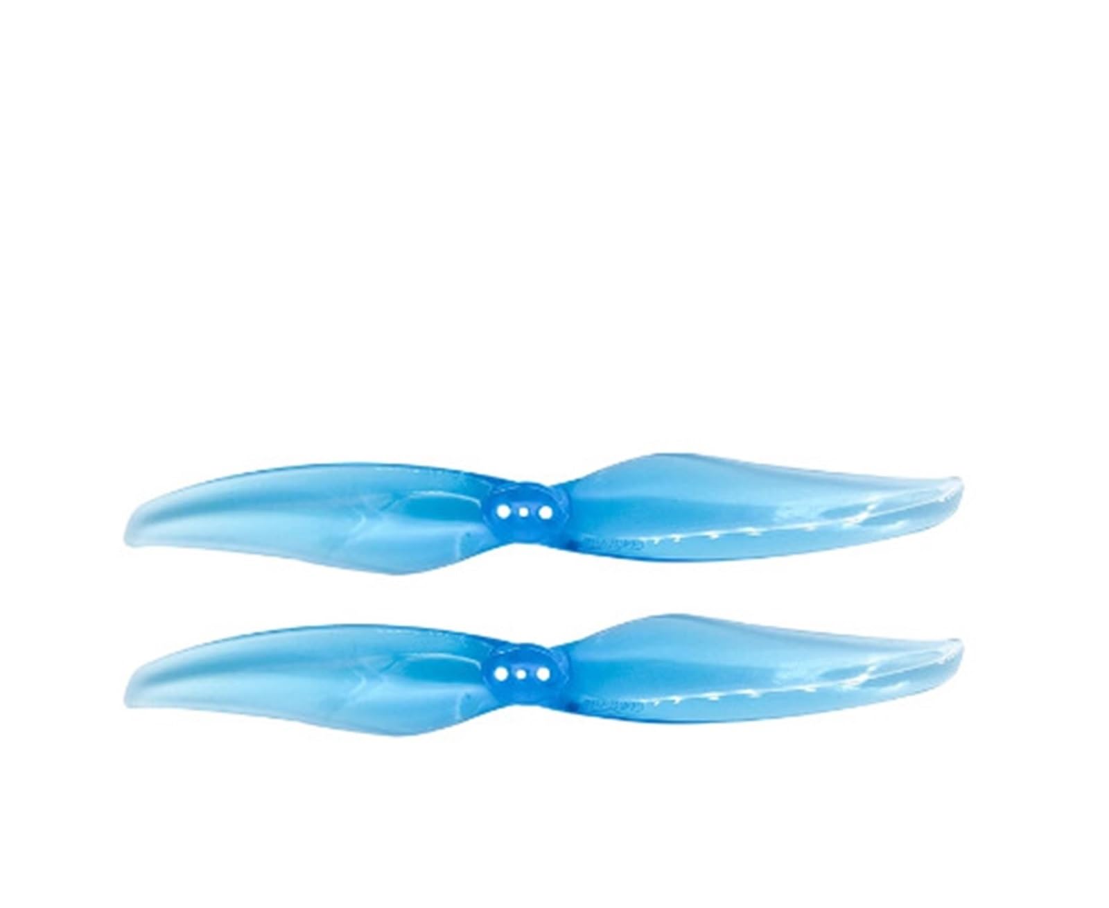 Geeignet for 4024 Dual Impeller Propeller 1,5 mm Loch T-Typ Schnittstelle Brushless 1408-1506 Motor, FPV Racing Toothpick Helikopter(4Pairs blue) von MeVCWF
