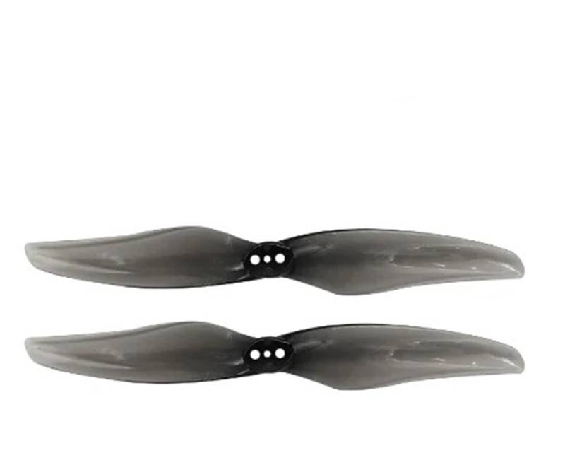 Geeignet for 4024 Dual Impeller Propeller 1,5 mm Loch T-Typ Schnittstelle Brushless 1408-1506 Motor, FPV Racing Toothpick Helikopter(4Pairs gray) von MeVCWF