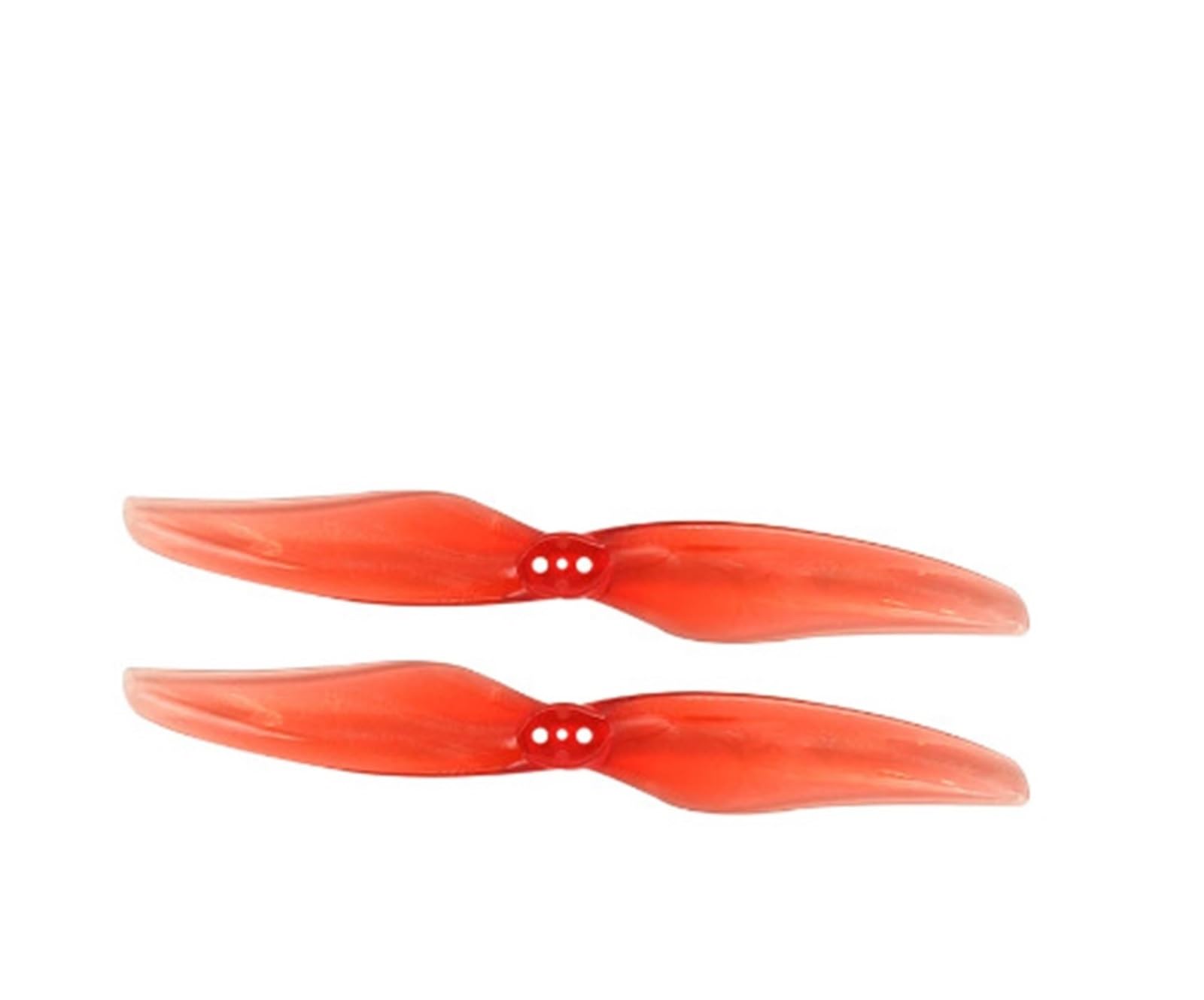 Geeignet for 4024 Dual Impeller Propeller 1,5 mm Loch T-Typ Schnittstelle Brushless 1408-1506 Motor, FPV Racing Toothpick Helikopter(4Pairs red) von MeVCWF