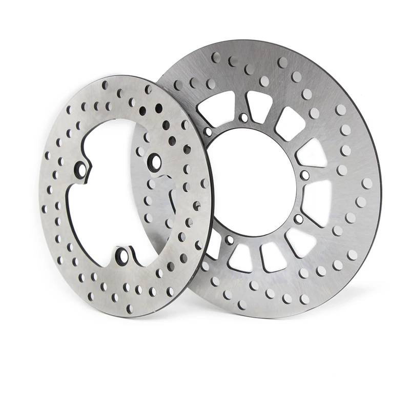 Geeignet for Motorrad-Scheibenbremse vorne, Bremsscheibe hinten, XT 225, XT225 WE 4JG5/6 1997 1998, XG250 2004–2017(Front and Rear) von MeVCWF