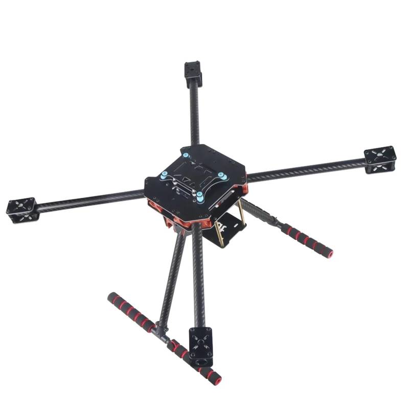 Geeignet for Q598 Fiberglas Quadcopter Drone Luftrahmen 4-6S Unterstützung 3508-5010 Motor 14-15 Zoll Propeller von MeVCWF