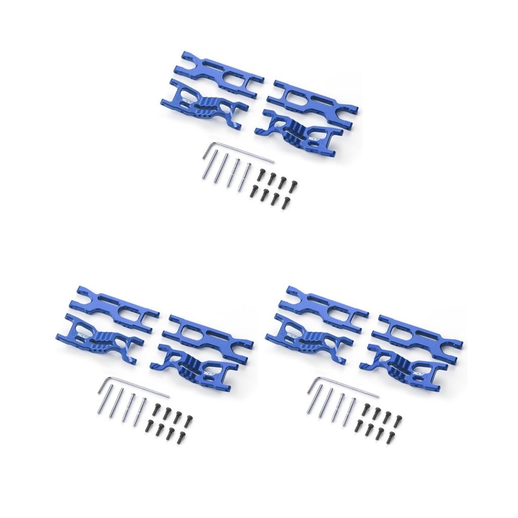 Querlenker vorne hinten unten für Mini-B Mini-T Offroad RC vorne hinten unten Querlenker Aluminiumlegierung verschleißfest, dunkelblau, 3 Stück Querlenker vorne hinten unten für Mini-B Mini-T Offroad RC vorne hinten unten Querlenker Aluminiumlegierung verschleißfest, dunkelblau, 3 Stück von Mealoodiousmusea