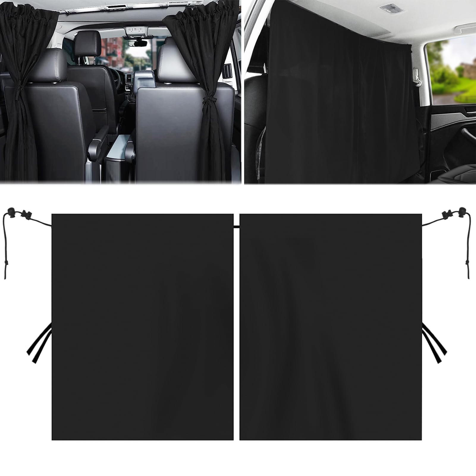 Auto Trennvorhänge Sonnenschutz, 140 x 80 cm Abnehmbarer Auto Vorhang, Auto Innenteiler Vorhänge Sonnenschutz, Auto Fenster Verdunkelung, Auto Sichtschutz Vorhänge, Auto Camping Zubehör Auto Trennvorhänge Sonnenschutz, 140 x 80 cm Abnehmbarer Auto Vorhang, Auto Innenteiler Vorhänge Sonnenschutz, Auto Fenster Verdunkelung, Auto Sichtschutz Vorhänge, Auto Camping Zubehör von Meanju