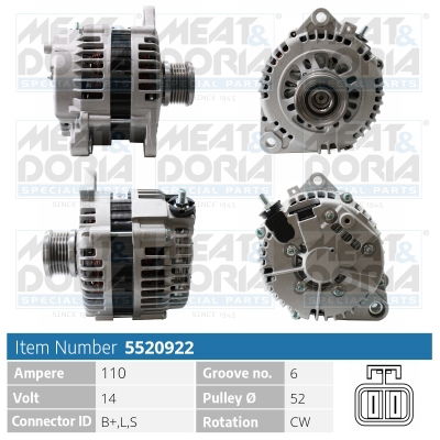 Generator Meat & Doria 5520922 Generator Meat & Doria 5520922 von Meat & Doria
