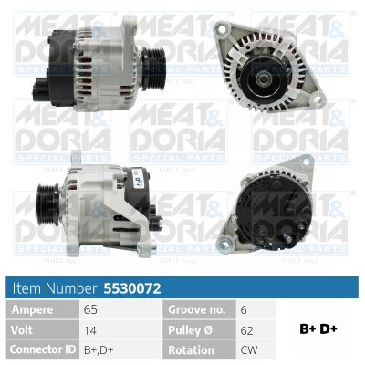 Generator Meat & Doria 5530072 Generator Meat & Doria 5530072 von Meat & Doria