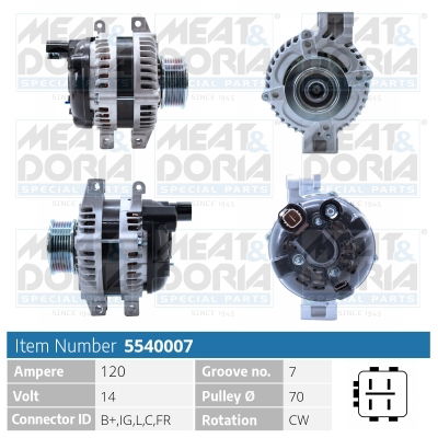 Generator Meat & Doria 5540007 von Meat & Doria