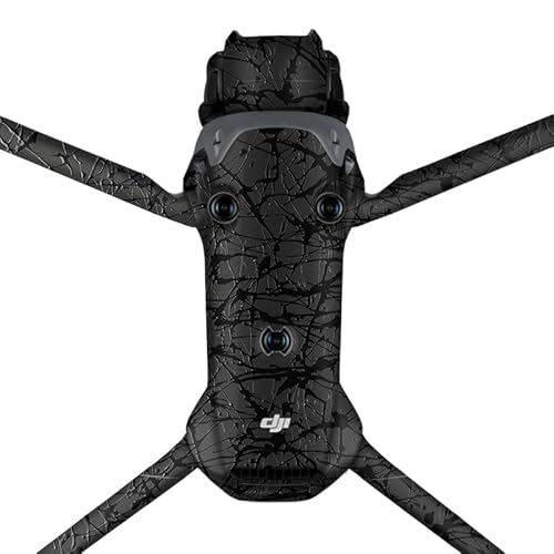 Zubehör für Mebont Kamera kompatibel mit DJI Mavic 4 Pro Drohne, Schutzaufkleber mit Tarnmuster - Schwarz Tinte Effekt Zubehör für Mebont Kamera kompatibel mit DJI Mavic 4 Pro Drohne, Schutzaufkleber mit Tarnmuster - Schwarz Tinte Effekt von Mebont