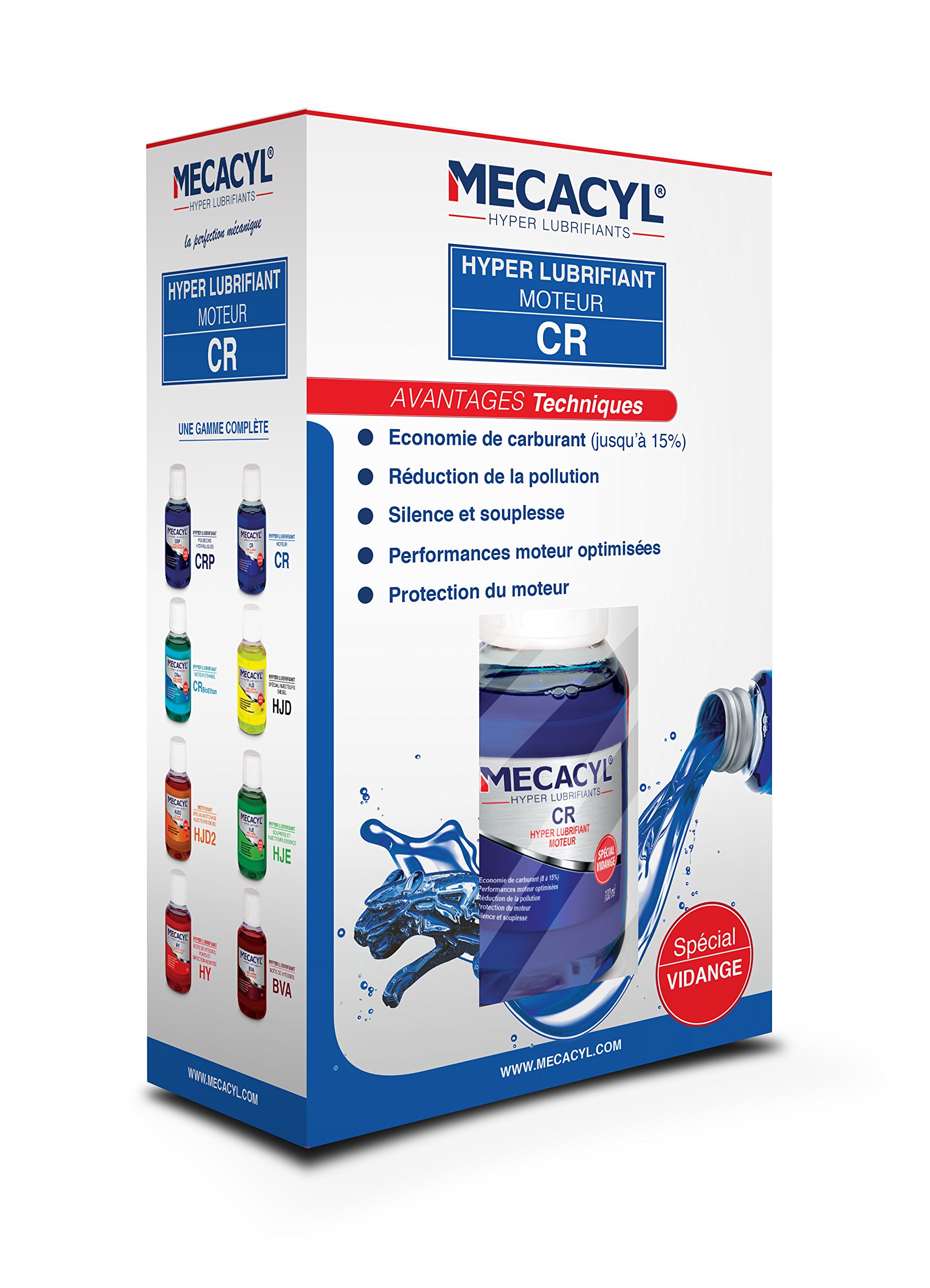 MECACYL CR Hyper-Lubrifiant spécial vidange tous moteurs - 100ml von Mecacyl