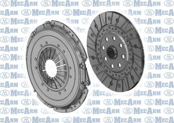 Kupplungssatz Mecarm MK10101D von Mecarm