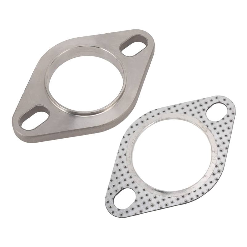 Auspuffflanschverbindungs ​​-Kit Edelstahl 2 Schrauben 2 Zoll für Abgasabwärtsrope Catback -Header universell von MechKit