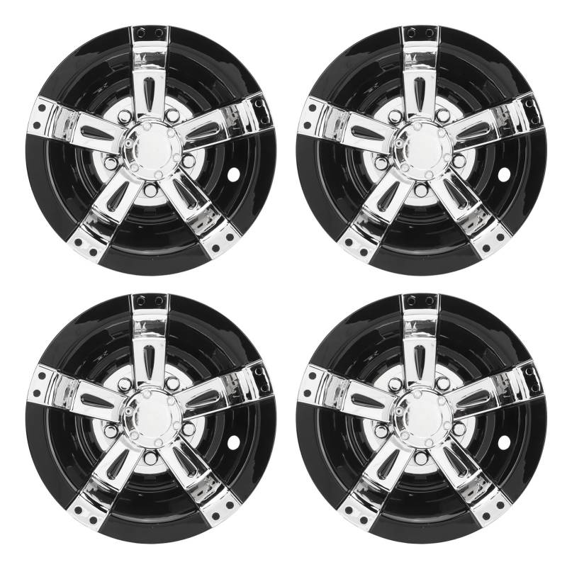 Cart Wheel Wheel Hub Cap Protective Scratch Proof Wheel Hub Abdeckung 10 Zoll Ersatz für E-Z-Go-Clubauto von MechKit