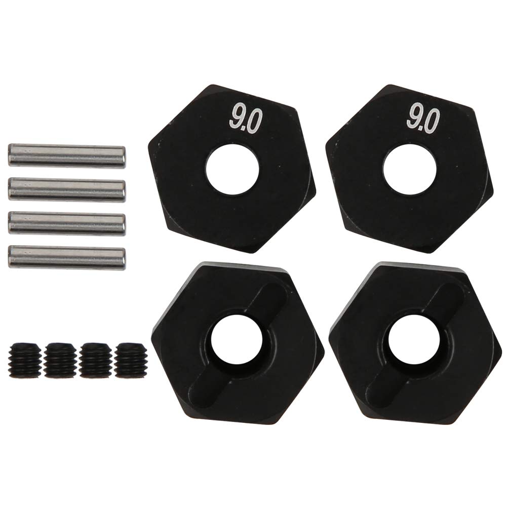 MechKit Aluminium -Leichtmetallrad -Hub -Hub -Upgrade -Teil -Zubehör für SCX10 90046 90047 RR10 RC Crawler (9,0 mm) von MechKit