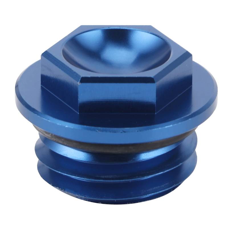 MechKit Öleinfülldeckel, Schraubverschluss, CNC-Aluminium, leicht, robust, langlebig für TC 85 TE 125-300 FE 250-501 (Blau) von MechKit