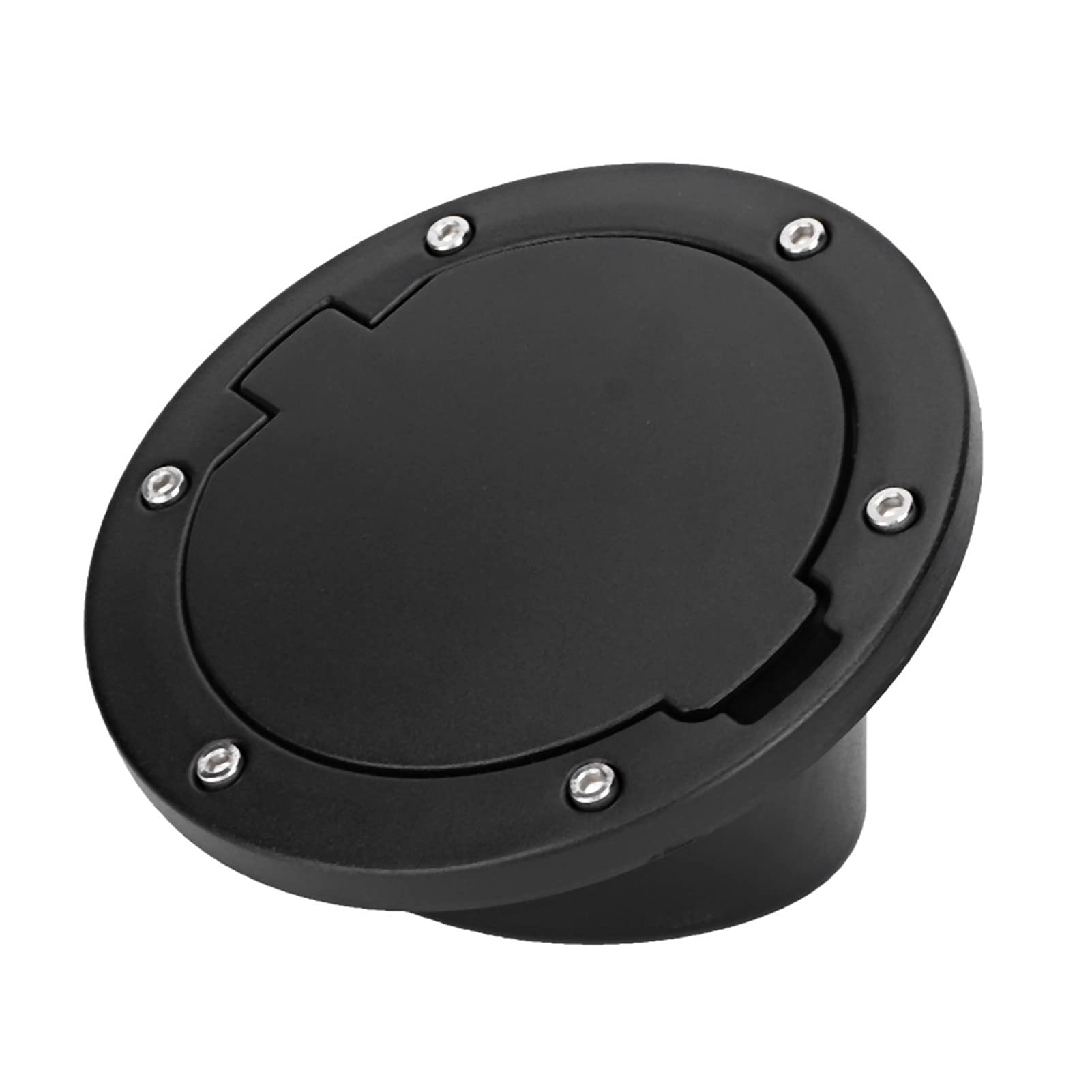 MechKit Schwarze ABS-Tankdeckelabdeckung passend für JK 2007–2017, Autozubehör MechKit Schwarze ABS-Tankdeckelabdeckung passend für JK 2007–2017, Autozubehör von MechKit