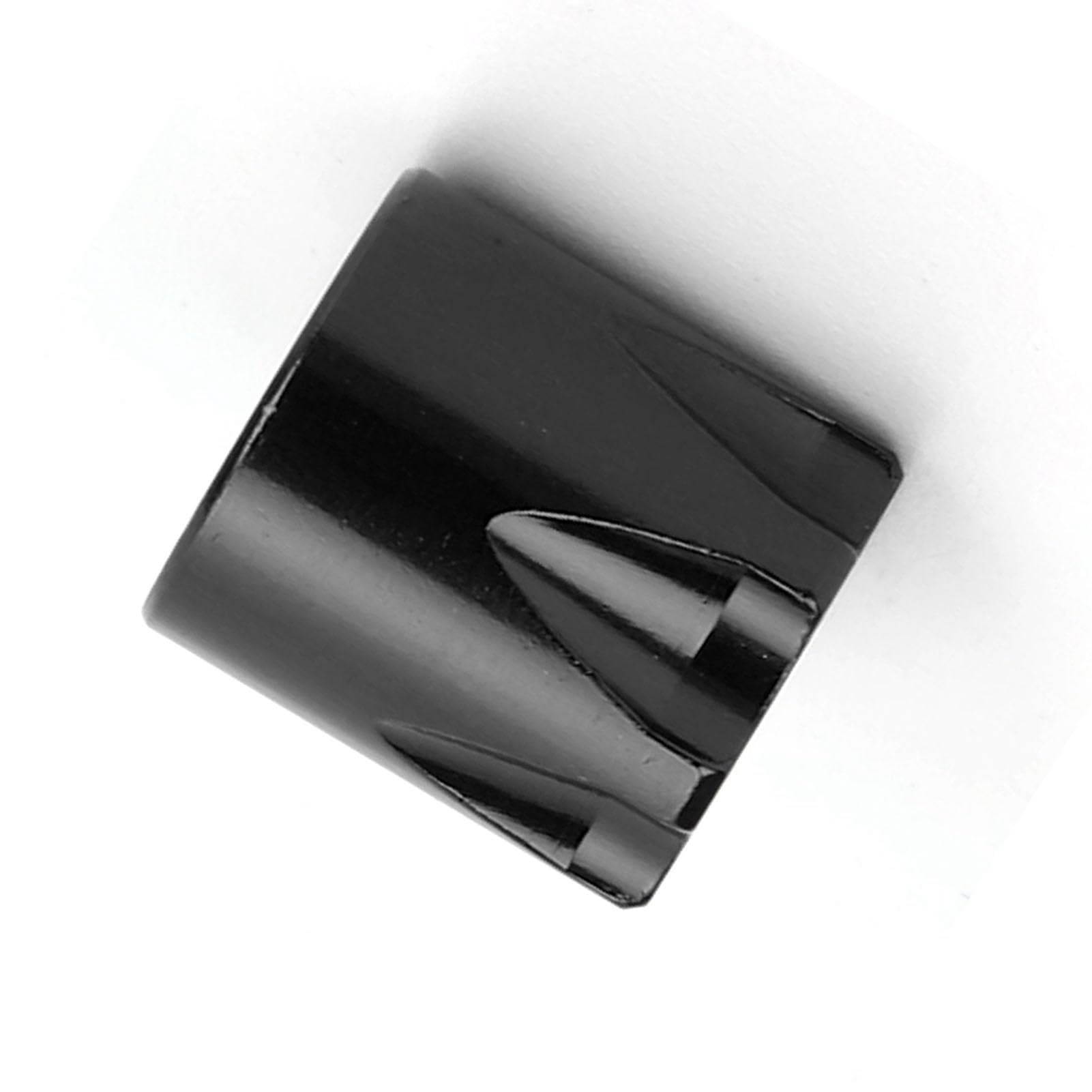 RC Wheel Rim Center Cap M4 Nut Upgrade Accessoire für Fernbedienungsauto Traxxas TRX4 Axial SCX10 D90 (Schwarz) von MechKit