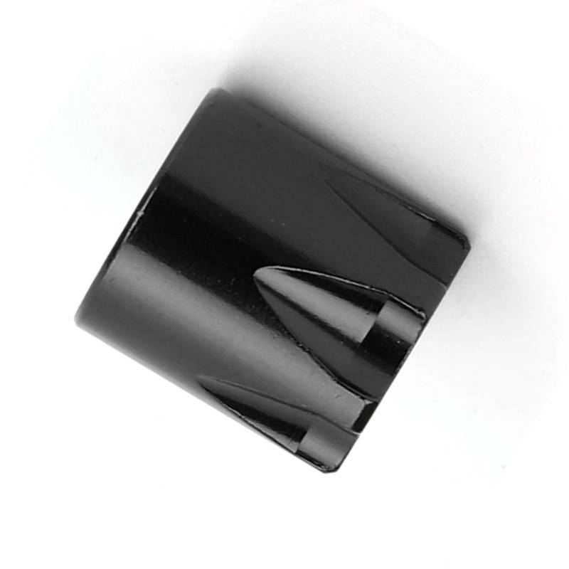 RC Wheel Rim Center Cap M4 Nut Upgrade Accessoire für Fernbedienungsauto Traxxas TRX4 Axial SCX10 D90 (Schwarz) von MechKit