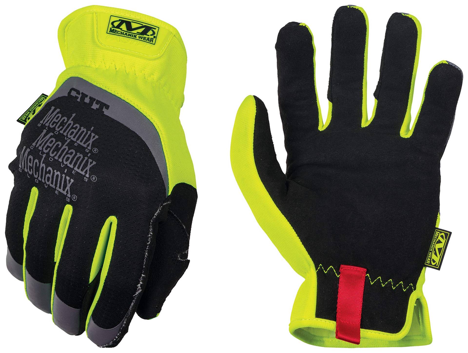 Mechanix Wear FastFit® E5 Handschuhe (XX-Large, Schwarz/Fluoreszierendes Gelb) von Mechanix Wear
