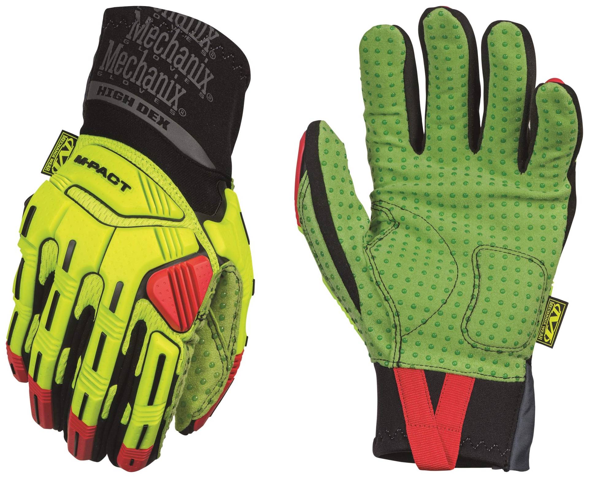 Mechanix Wear M-Pact® XPLOR High-Dex Handschuhe (Small, Fluoreszierendes Gelb) von Mechanix Wear