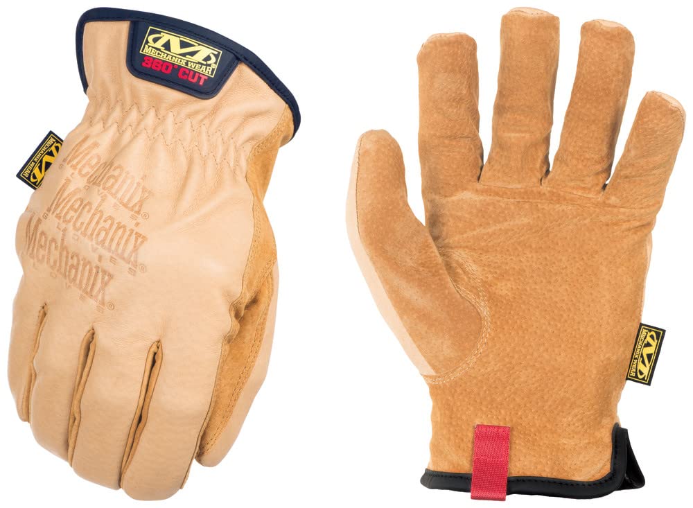 Mechanix Wear DuraHide Driver F9-360 Handschuhe (Small, DuraHide®-Leder), S (1er Pack) von Mechanix Wear