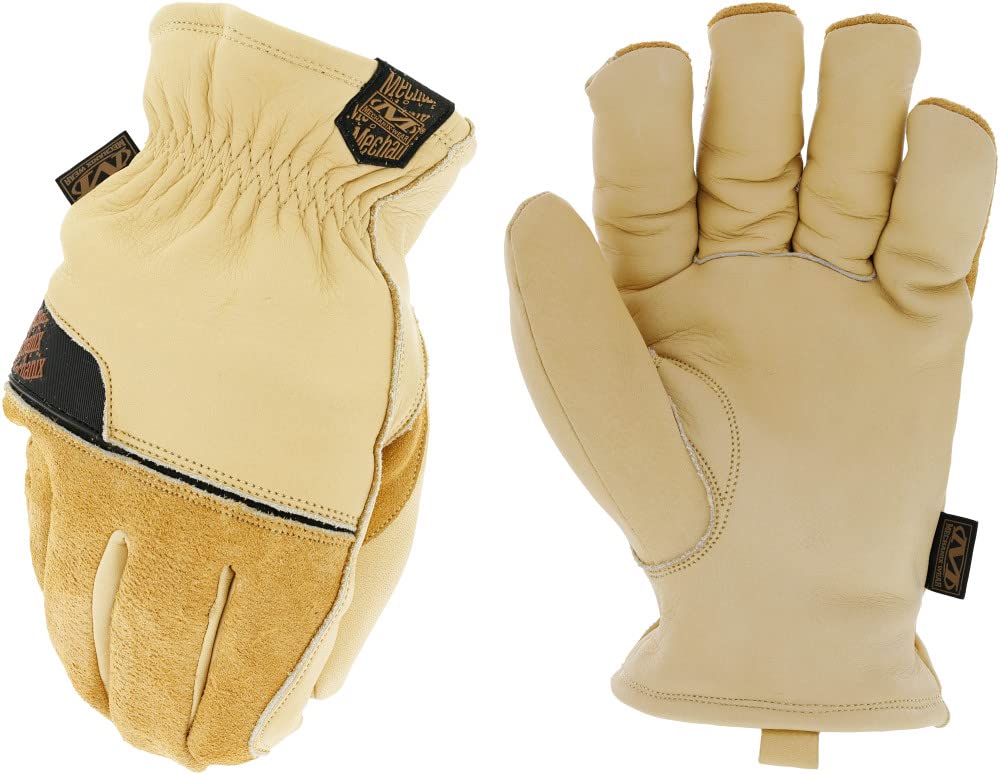 Mechanix Wear Durahide™ Insulated Driver Handschuhe (XX-Large, Schwarz/Grau) von Mechanix Wear