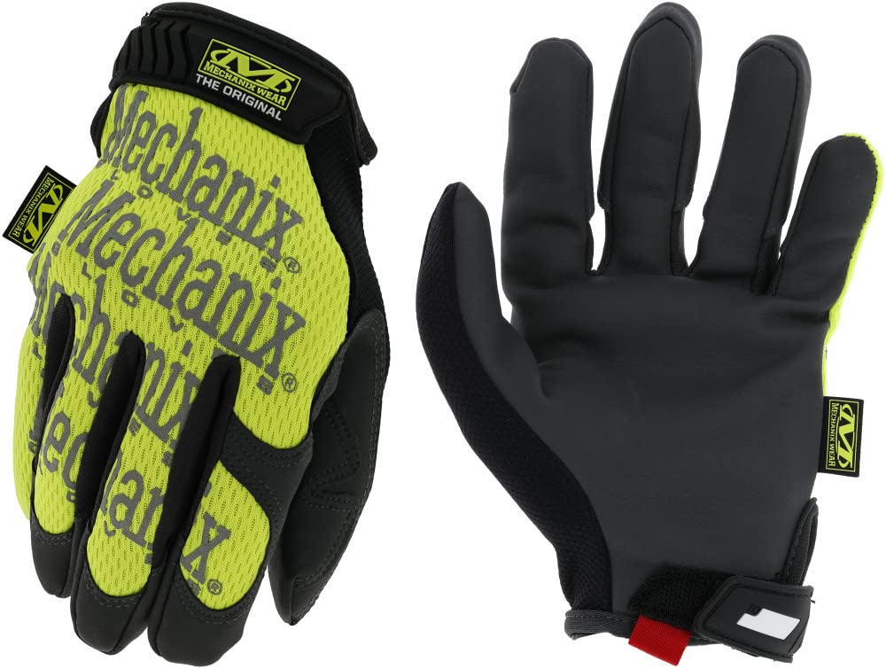 Mechanix Wear Hi-Viz Original® Arbeitshandschuhe (Large, Fluoreszierendes Gelb) von Mechanix Wear