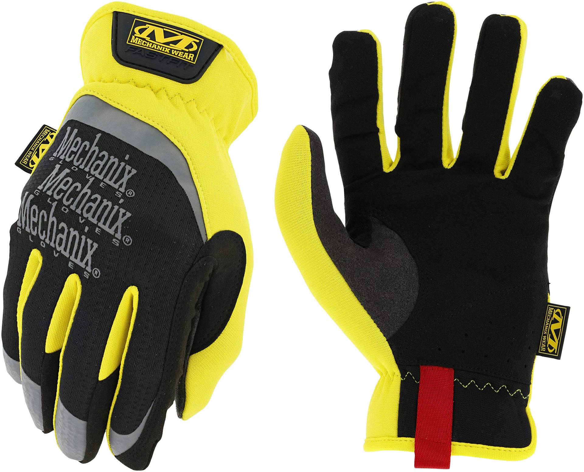 Mechanix Wear: FastFit Arbeitshandschuhe – Berührungsfähig (Medium, Gelb) von Mechanix Wear