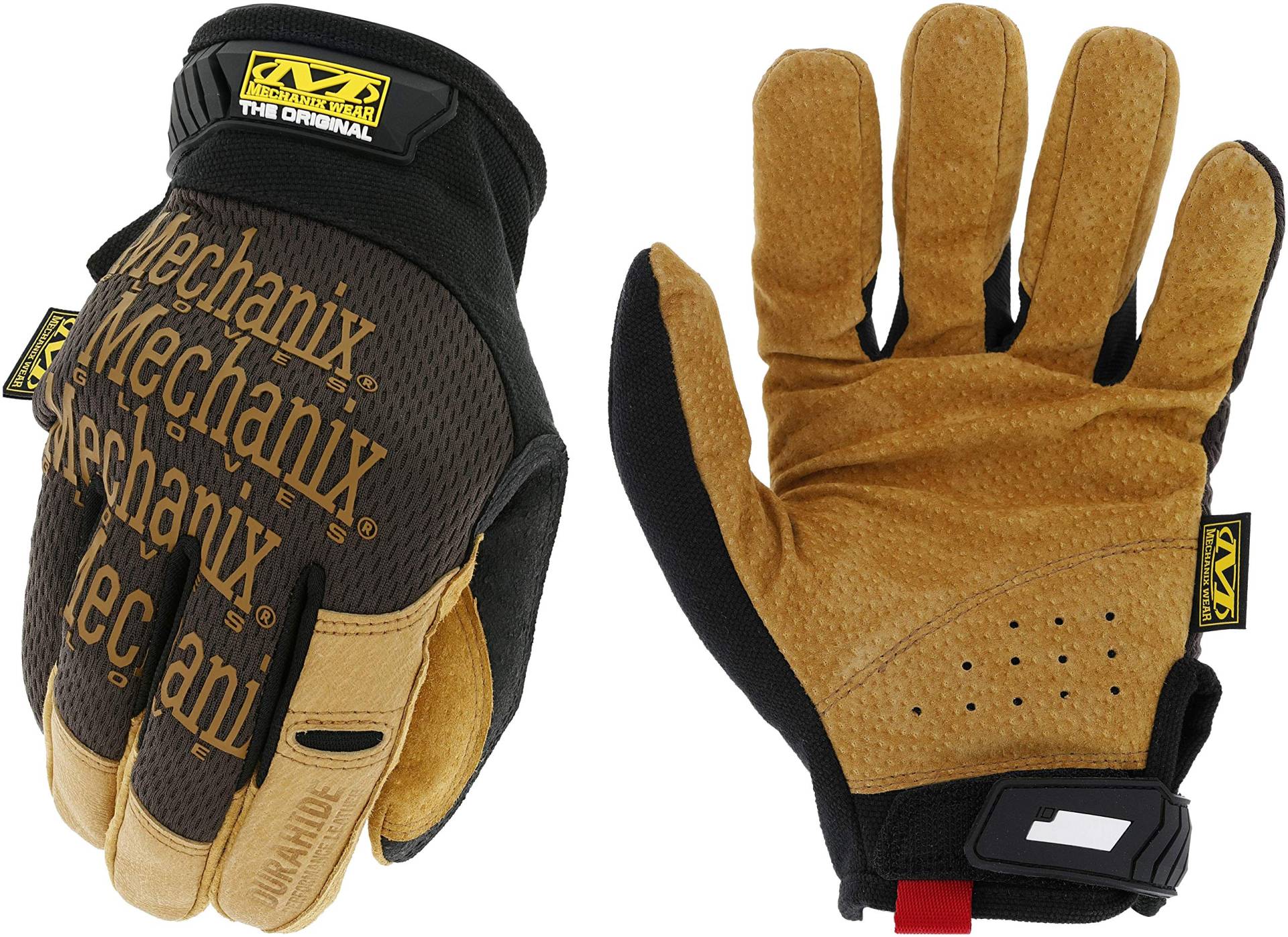 Mechanix Wear Original® Leather Handschuhe (Large, Braun/Schwarz) von Mechanix Wear