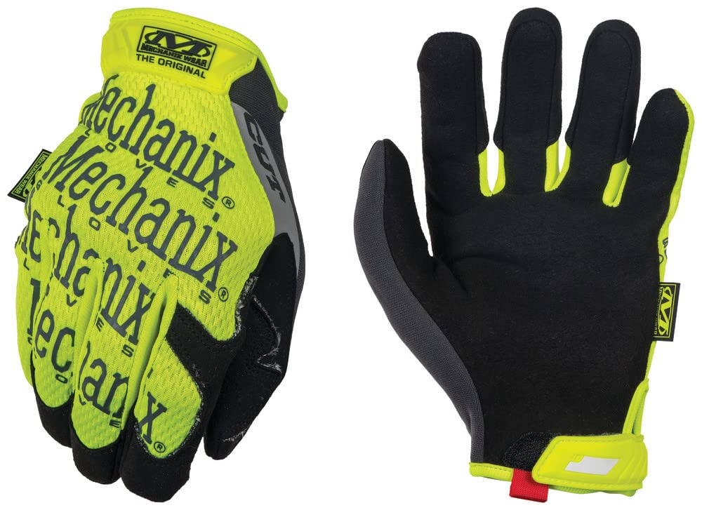 Mechanix Wear Original® E5 Handschuhe (Small, Fluoreszierendes Gelb) von Mechanix Wear
