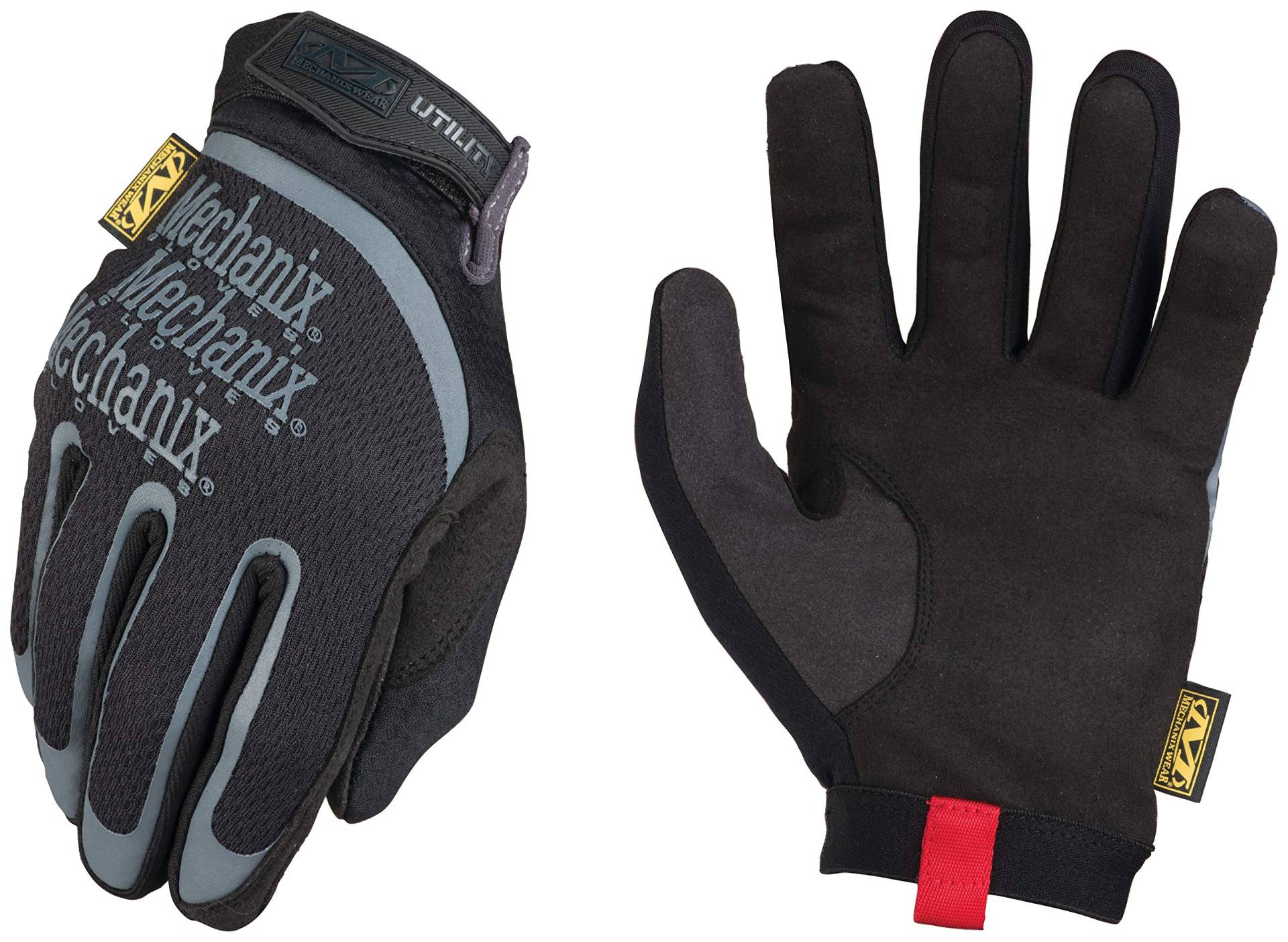 Mechanix Wear Mechanix herren Handschuhe (Xx-large, Schwarz/Grau) HANDSCHUH UTILITY SCHWARZ GR XXL, Schwarz, XXL EU von Mechanix Wear